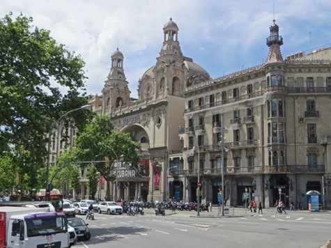 Coliseum Theatre in Barcelona