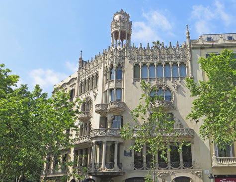 Casa Lleo Morera, Barcelona Spain