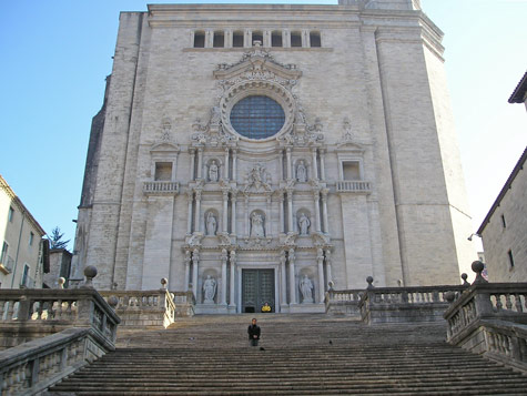 Cathedral in Girona Spain