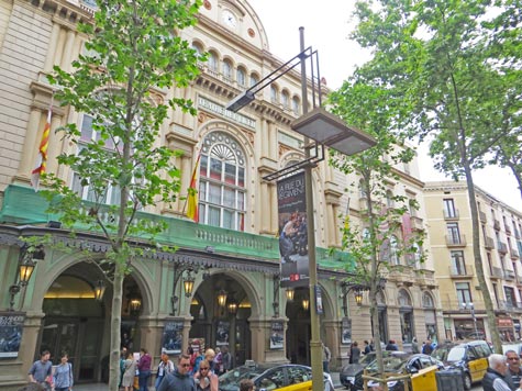 Theatre del Liceu, Barcelona Spain